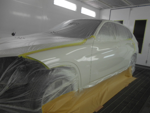 BMW X1 側面塗装 | ドラピ:埼玉県さいたま市